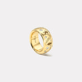 Large Anchor Band with Engraving