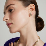 Magna Stud Earrings - Round Diamonds