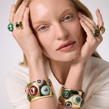 Lollipop Cuff with 7 Hand Carved Lollipops