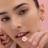 Mini Love Pendant on 18" Drop Loop Chain