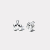 All Gold Balloon Magna Stud Earrings