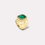 7.95ct GIA Emerald Cut Emerald Bounce Cigar Band