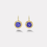 5.08ct Round Tanzanite Bounce Earrings