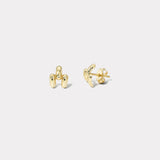 Mini All Gold Balloon Magna Stud Earrings