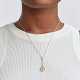 Fantasy Signet Pendant Necklace - Unicorn