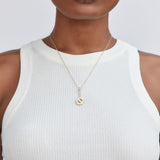 Mini Love Pendant on 18" Drop Loop Chain