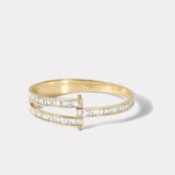 Godmother Magna Bracelet with White Baguette Cut Diamonds