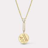 Mini Vitality Pendant on 18" Drop Loop Chain