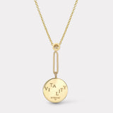 Mini Vitality Pendant on 18" Drop Loop Chain