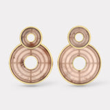 Swivel Earrings - Guava Quartz