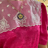 Lapis Honor Pendant on 18" Handmade Chain