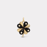 Talisman Clover Charm - Black Onyx