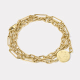 Bravery Triple Wrap Chain Bracelet