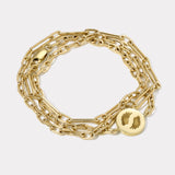Bravery Triple Wrap Chain Bracelet
