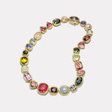 One-of-a-Kind Mixed Stone Heirloom Bezel Treasure Necklace