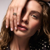 Classic 1.8ct Diamond Vein Double Coil Bond Ring