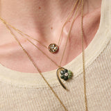 Petite Bonded Flower Pendant