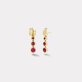 Balloon Magna Drop Earrings with Rubies