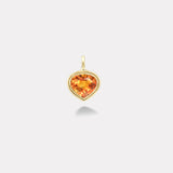 11.37ct Pear Citrine Bounce Charm