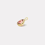 11.92ct Pear Pink Tourmaline Bounce Charm
