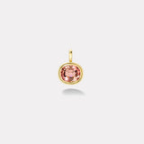 12.07ct Cushion Pink Tourmaline Bounce Charm