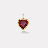 14.22ct Heart Rubellite Bounce Charm