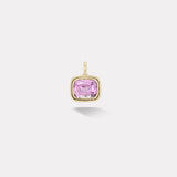 14.46ct Cushion Lavender Kunzite Bounce Charm