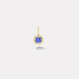 2ct Cushion Blue Sapphire Bounce Charm