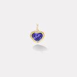 9.39ct Heart Tanzanite Bounce Charm