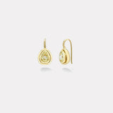 2.20ct Pear Diamond Bounce Earrings