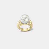 Grandfather South Sea Pearl Modern Love Ring