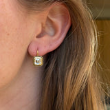 3.03ct Asscher Diamonds Bounce Earrings