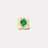 3.34ct Emerald Cut Emerald Impetus Interlocking Puzzle Ring