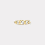 1.25ct Large Modern Love Five Stone Diamond Band