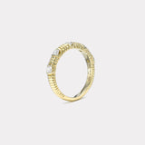 0.50ct Diamond Five Stone Medium Modern Love Band