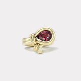 Loop Ring - 1.89ct Dark Pink Tourmaline