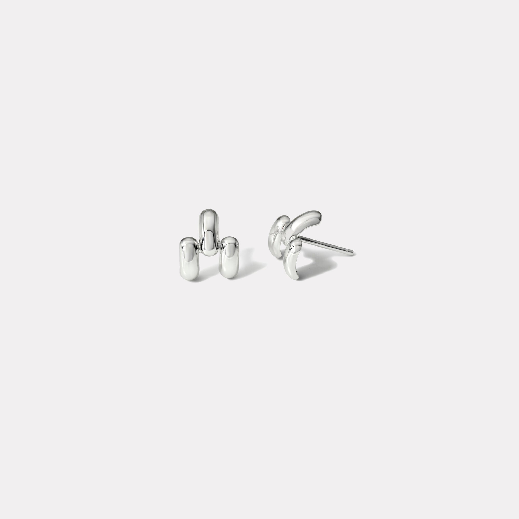 Mini All Gold Balloon Magna Earrings