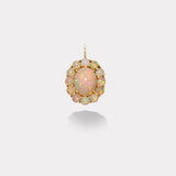 3.95ct Oval Opal Heirloom Bezel Charm