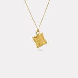 Classic Scale Palm Tree Vein Locket