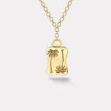 Grandfather Scale Palm Vein Locket