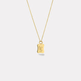 Petite Scale Palm Vein Locket