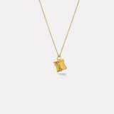 Petite Scale Palm Vein Locket