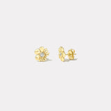 Petite Bonded Flower Studs