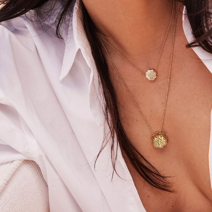 Petite Scale Talisman Karma Pendant