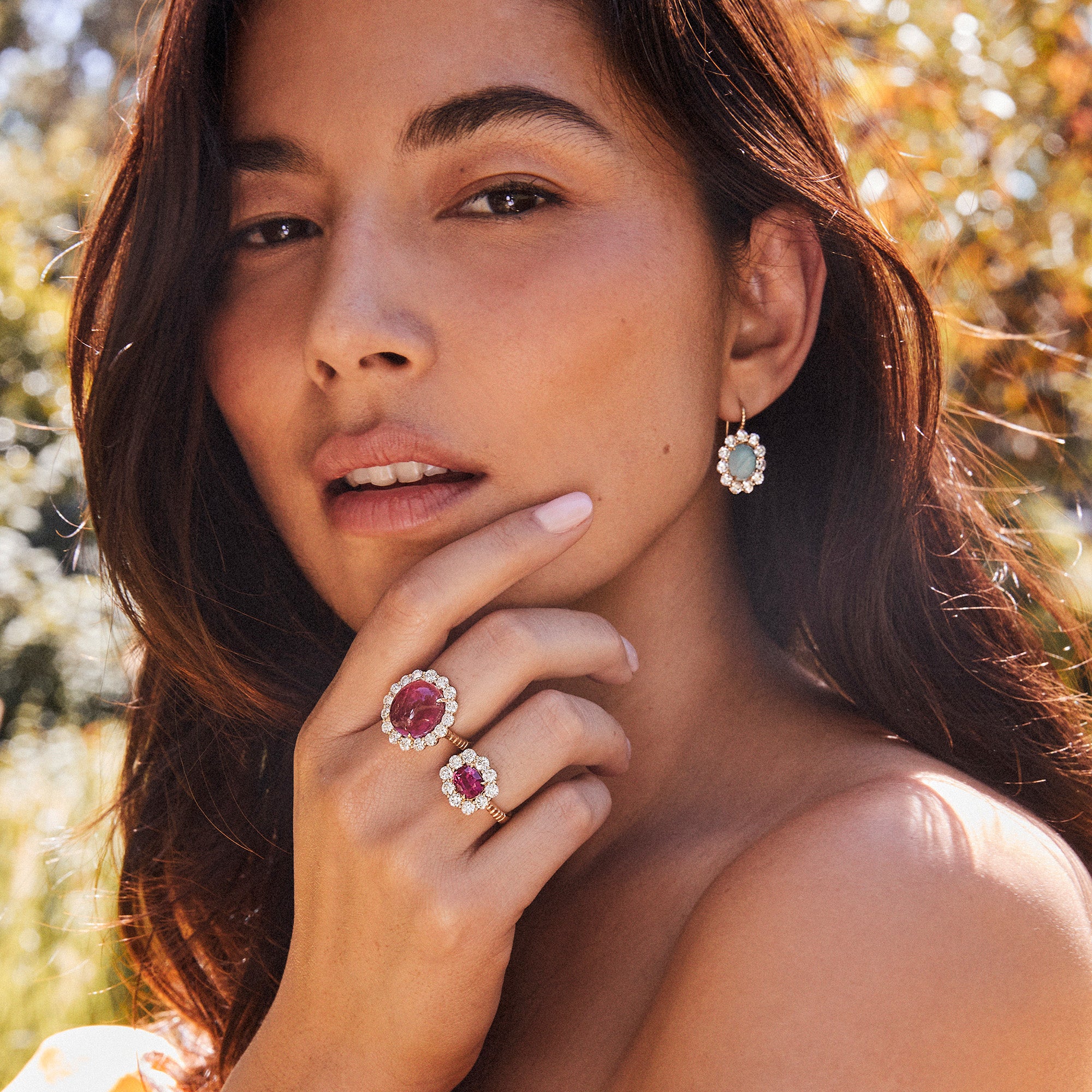 2.79ct Ruby and Diamond Heirloom Bezel Ring – Retrouvai