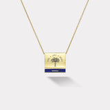 Signature Matchbook Pendant- Lapis