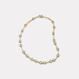 16.43ct Old European Cut Diamond Vein Necklace