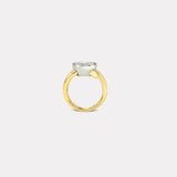1.52ct Oval Diamond Vein Ring