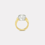 5.55ct Cushion Diamond Vein Ring