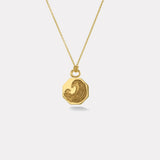 Classic Scale Wave Vein Locket